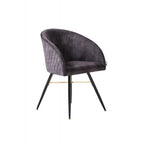 Vittorio LUX Velvet Dining Chair with Metal Legs - Perfect for Dining Room Living Room - Joe’s Haven