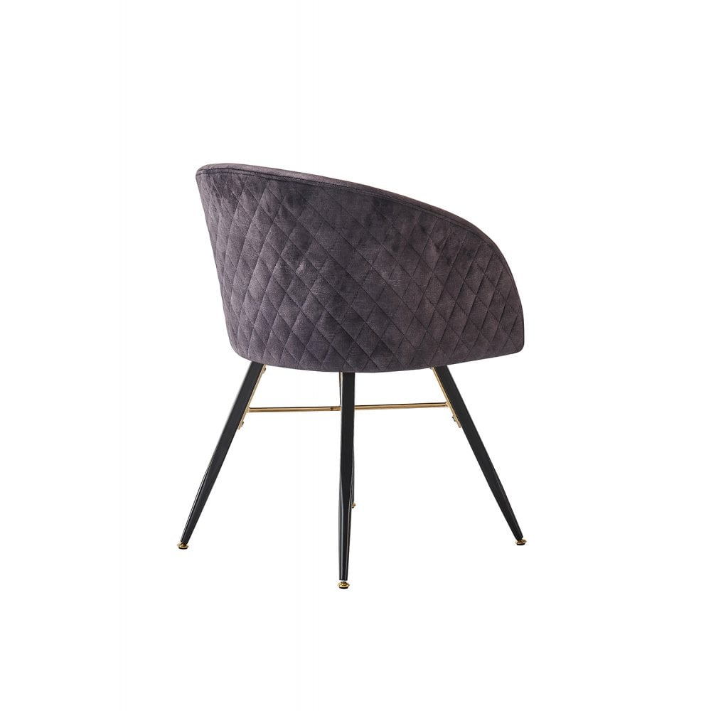 Vittorio LUX Velvet Dining Chair with Metal Legs - Perfect for Dining Room Living Room - Joe’s Haven
