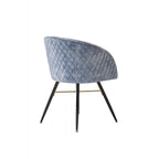 Vittorio LUX Velvet Dining Chair with Metal Legs - Perfect for Dining Room Living Room - Joe’s Haven