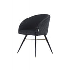 Vittorio LUX Velvet Dining Chair with Metal Legs - Perfect for Dining Room Living Room - Joe’s Haven