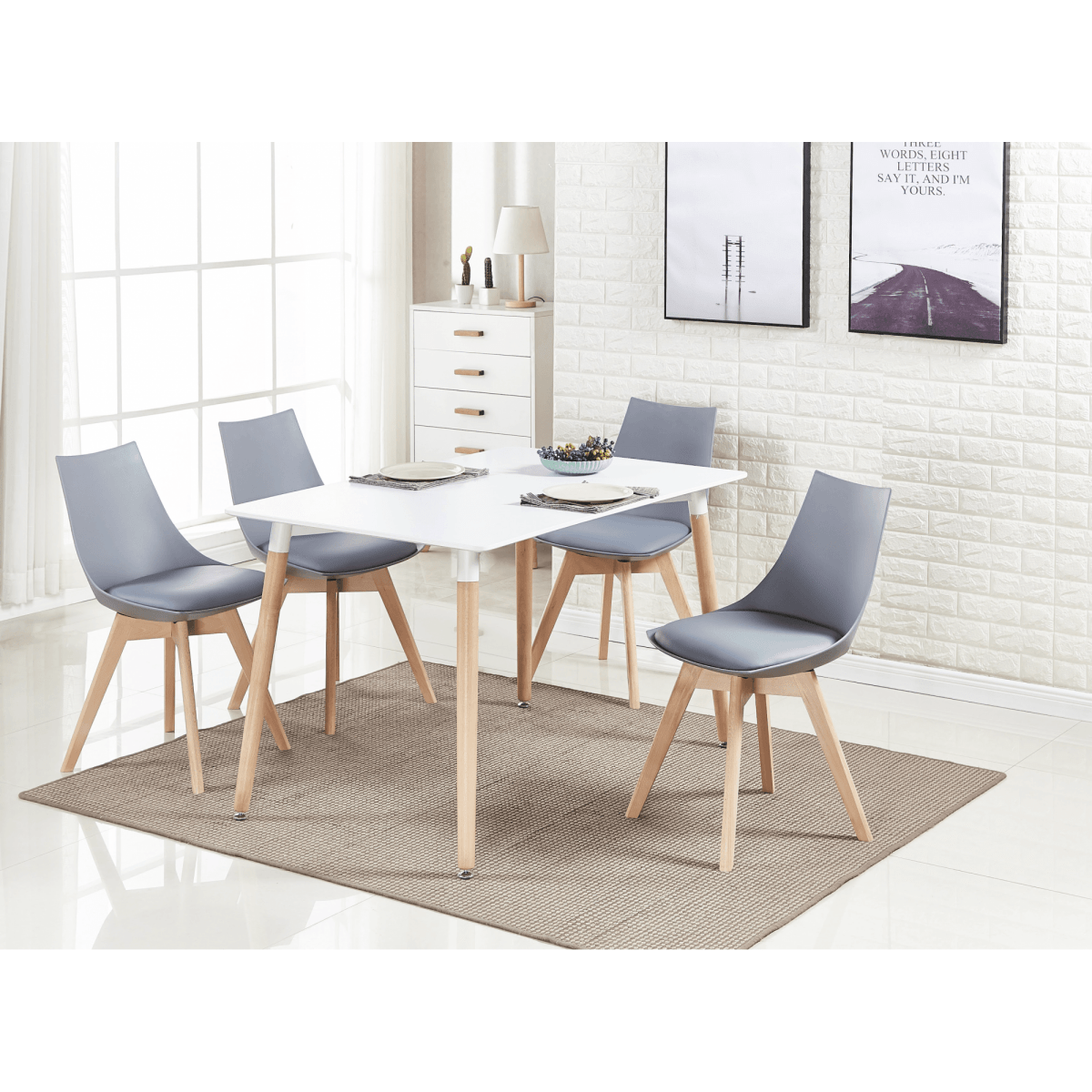 Halo 4 or 6 seating Dining Table - Joe’s Haven