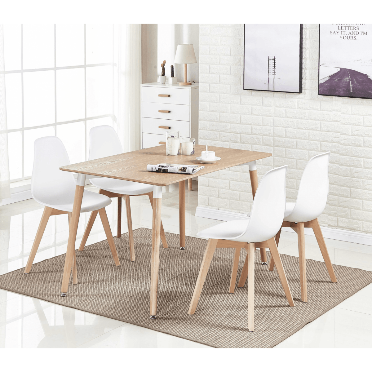 Halo 4 or 6 seating Dining Table - Joe’s Haven