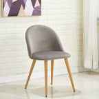 Lucia Halo Dining Set, a Table and Chairs Set of 4, Oak/Grey - Joe’s Haven