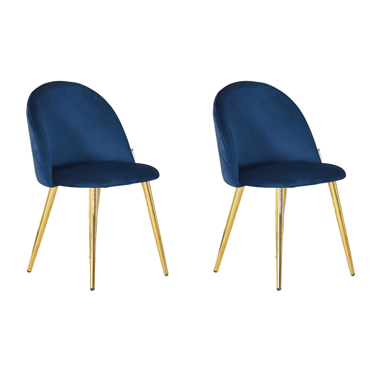 Lucia Velvet Dining Chair Set of 2 - Joe’s Haven