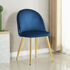 Lucia Velvet Dining Chair Set of 2 - Joe’s Haven