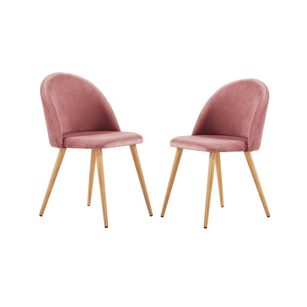 Lucia Velvet Dining Chair Set of 2 - Joe’s Haven