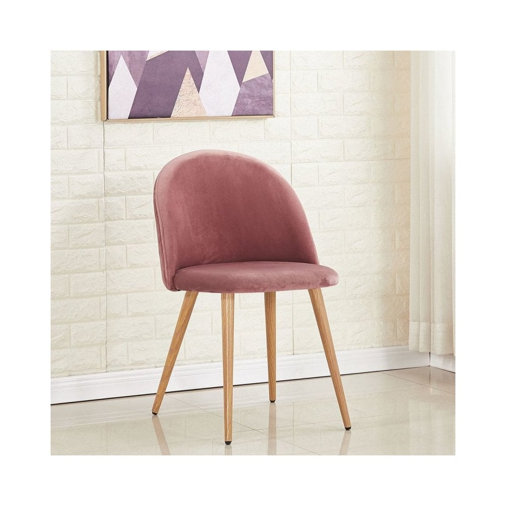 Lucia Velvet Dining Chair Set of 2 - Joe’s Haven