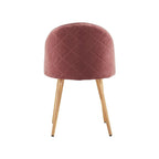 Lucia Velvet Dining Chair Set of 2 - Joe’s Haven