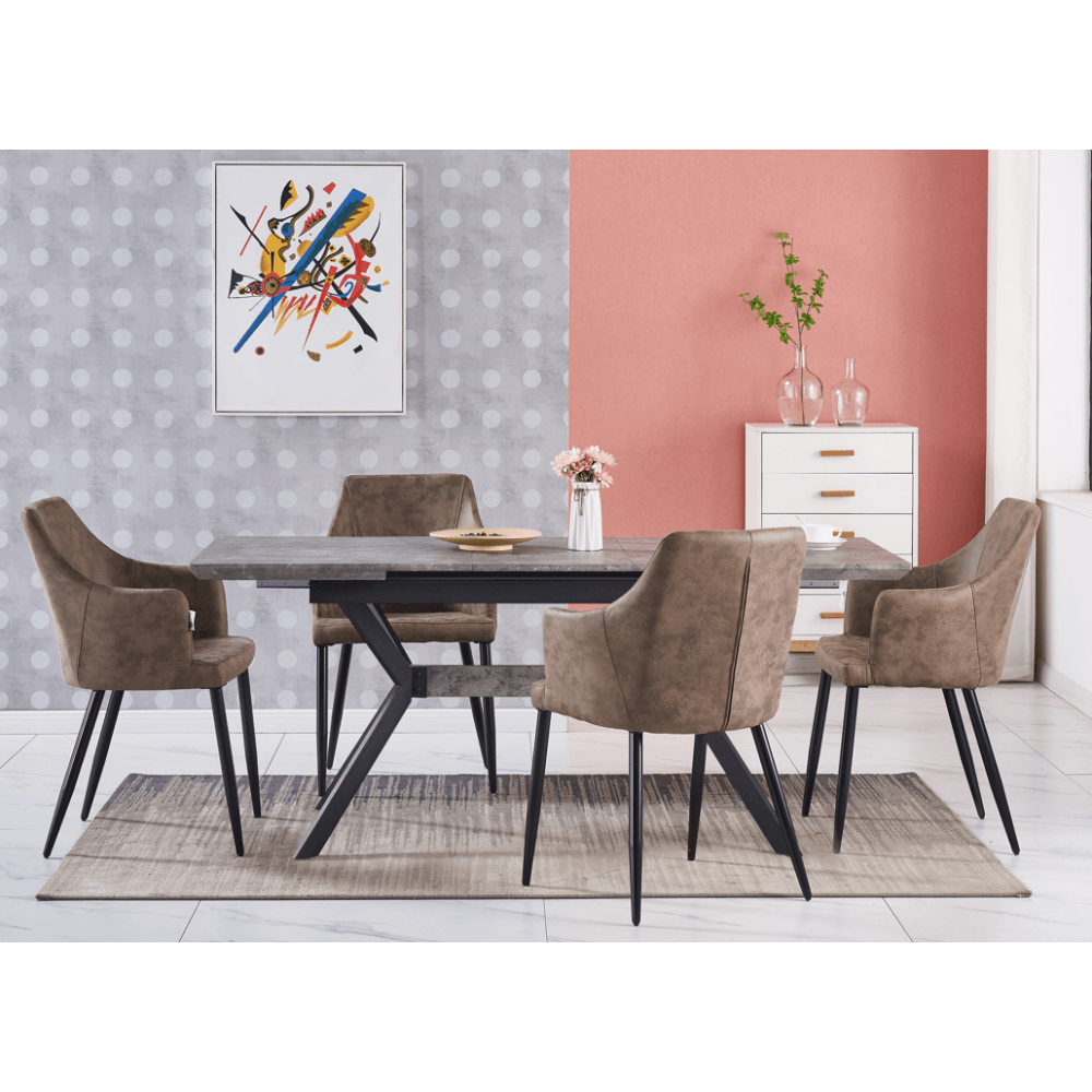Zarah LUX faux leather chair - Joe’s Haven