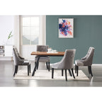 Windsor Toga Lux Dining Set | a Brown Table and Set of 4 Chairs - Joe’s Haven