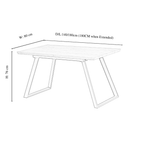 Windsor Toga Lux Dining Set | a Brown Table and Set of 4 Chairs - Joe’s Haven