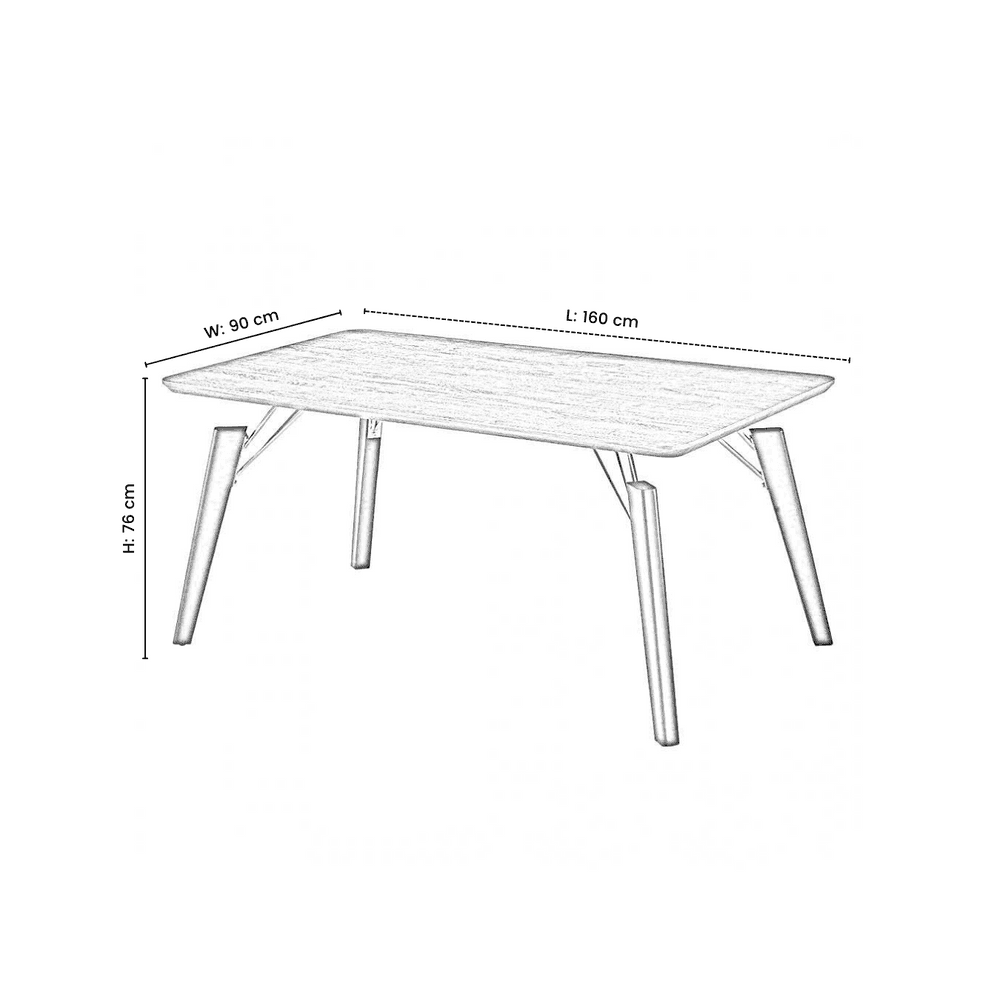 Windsor Cosmo Lux Dining Set | a Walnut Table and Set of 4 Chairs - Joe’s Haven