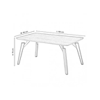 Windsor Cosmo Lux Dining Set | a Walnut Table and Set of 6 Chairs - Joe’s Haven