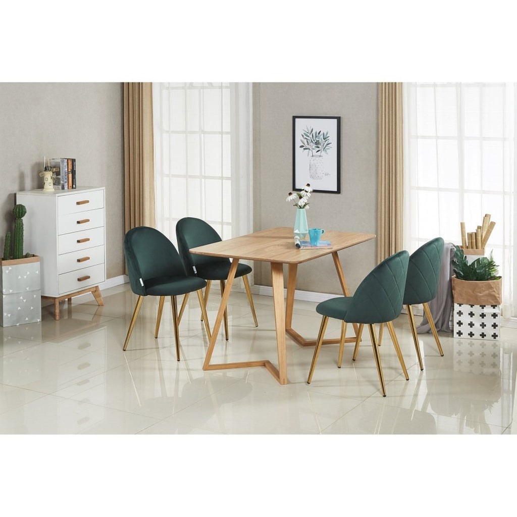 Lucia Velvet Dining Chair Or Dressing Table Chair - Joe’s Haven