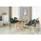 Lucia Velvet Dining Chair Or Dressing Table Chair - Joe’s Haven