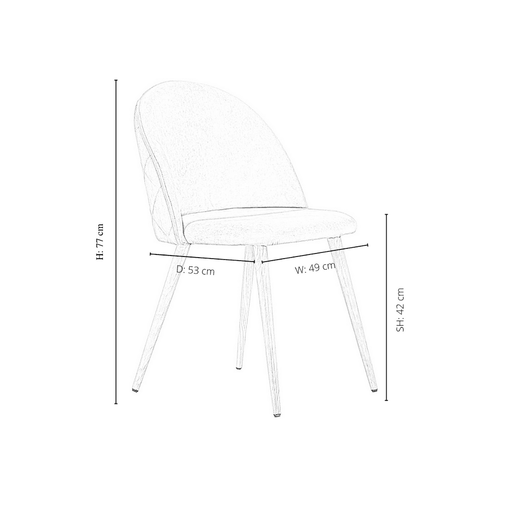 Lucia Dallas Dining Table and Chairs Set of 4 - an Oak Dining Table & Set of 4 Velvet Dining Chairs - Joe’s Haven
