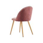 Lucia Dallas Dining Table and Chairs Set of 4 - an Oak Dining Table & Set of 4 Velvet Dining Chairs - Joe’s Haven