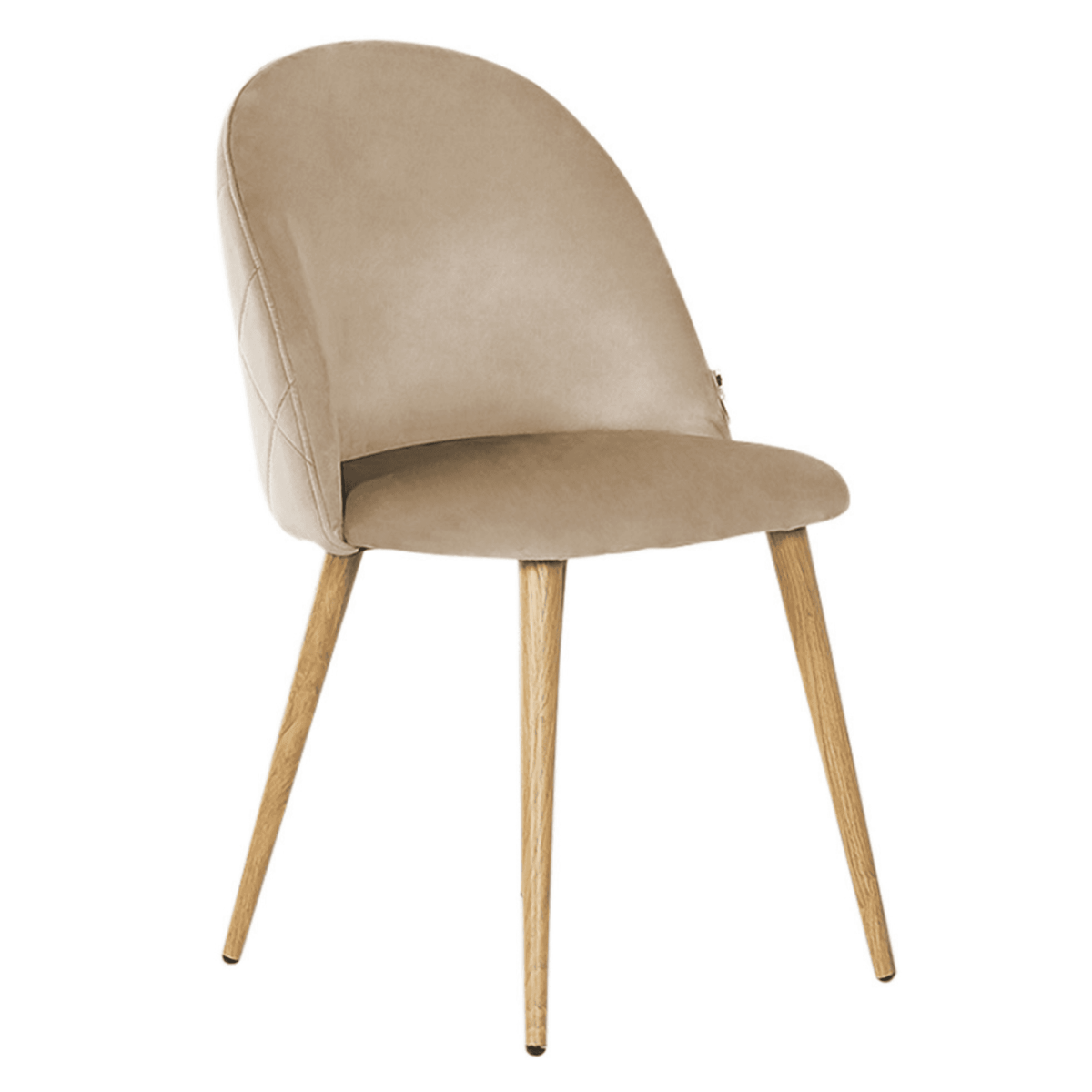 Lucia Dallas Dining Table and Chairs Set of 4 - an Oak Dining Table & Set of 4 Velvet Dining Chairs - Joe’s Haven