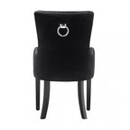 Windsor LUX Knocker Back Velvet Dining Chair w/ Armrests - Joe’s Haven