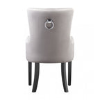 Windsor LUX Knocker Back Velvet Dining Chair w/ Armrests - Joe’s Haven