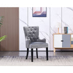 Windsor LUX Knocker Back Velvet Dining Chair w/ Armrests - Joe’s Haven