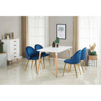 Lucia Velvet Dining Chair Or Dressing Table Chair - Joe’s Haven