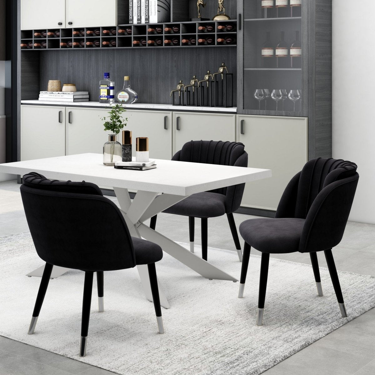 Milano velvet dining chair - Joe’s Haven
