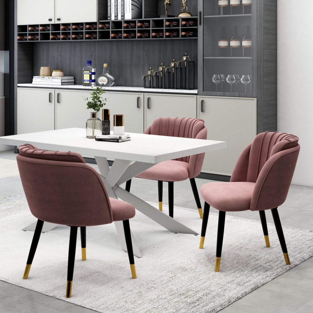 Milano velvet dining chair - Joe’s Haven