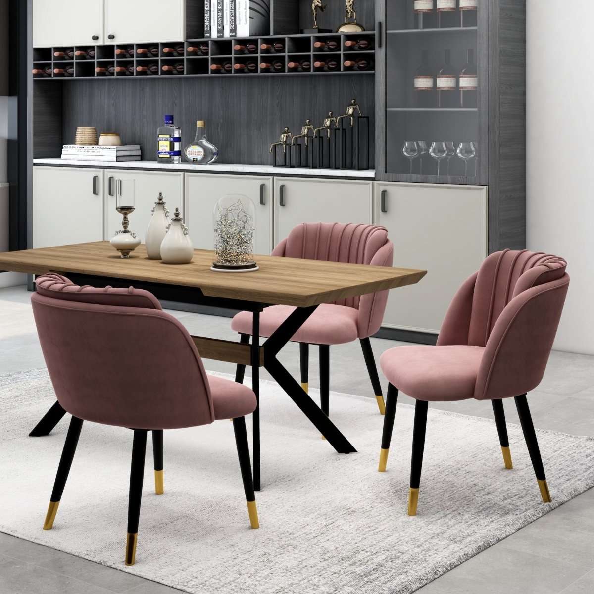 Milano velvet dining chair - Joe’s Haven
