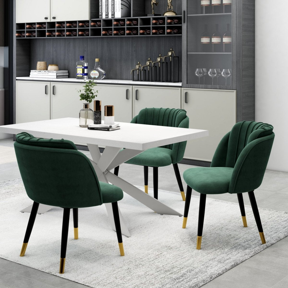 Milano velvet dining chair - Joe’s Haven
