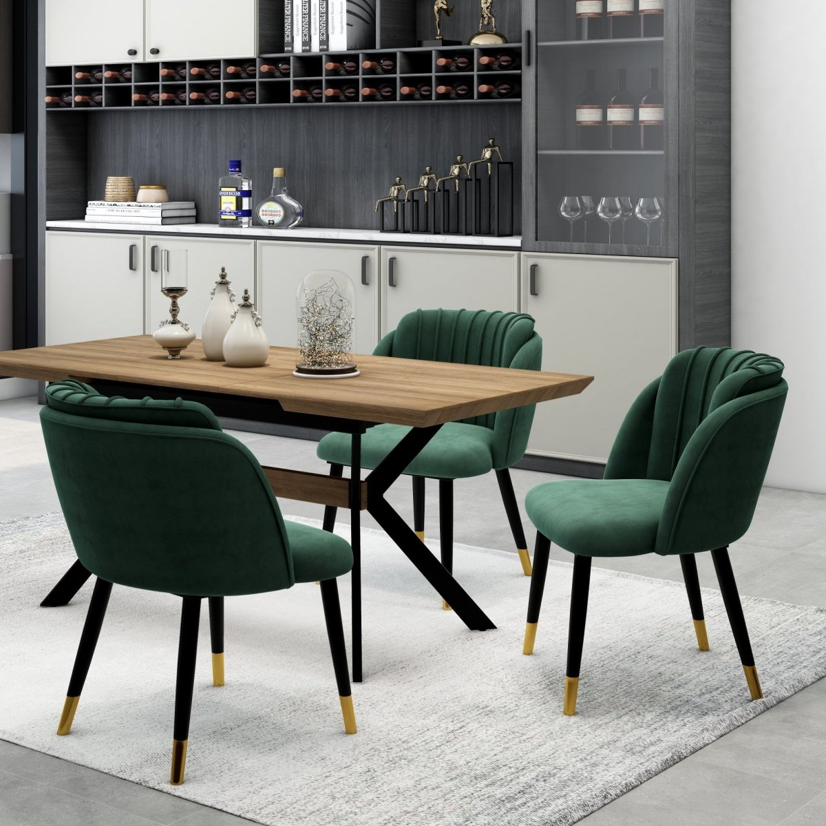 Milano velvet dining chair - Joe’s Haven