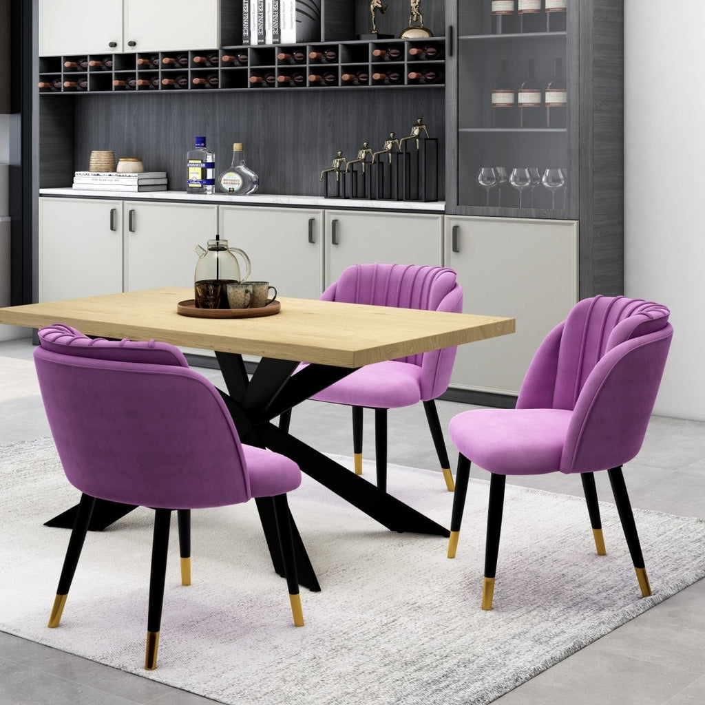 Milano velvet dining chair - Joe’s Haven