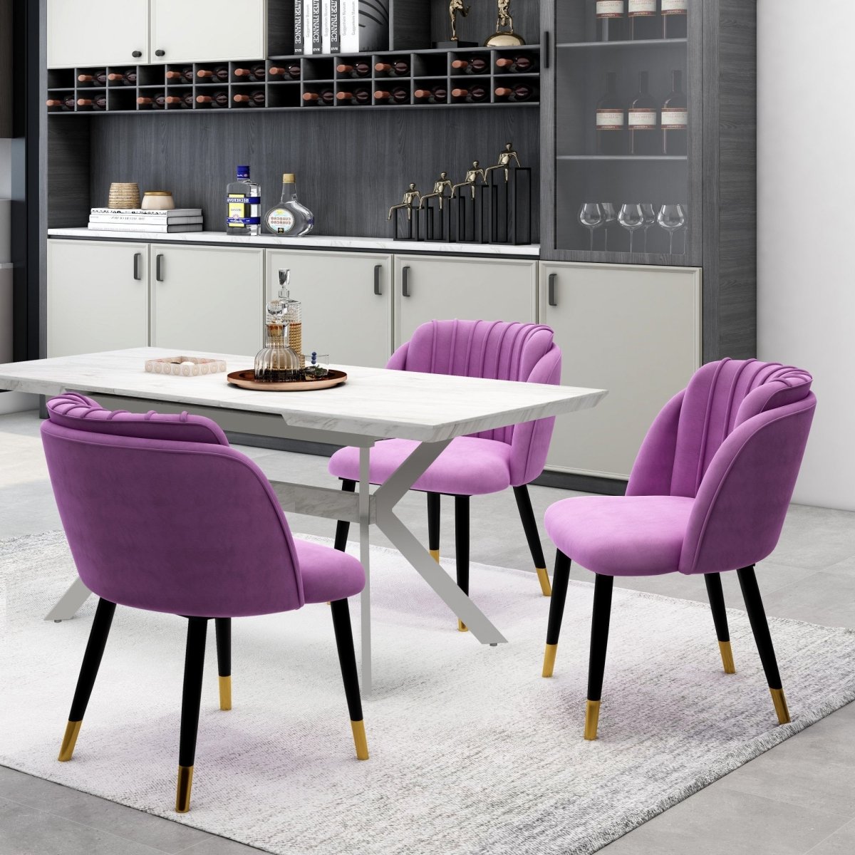 Milano velvet dining chair - Joe’s Haven