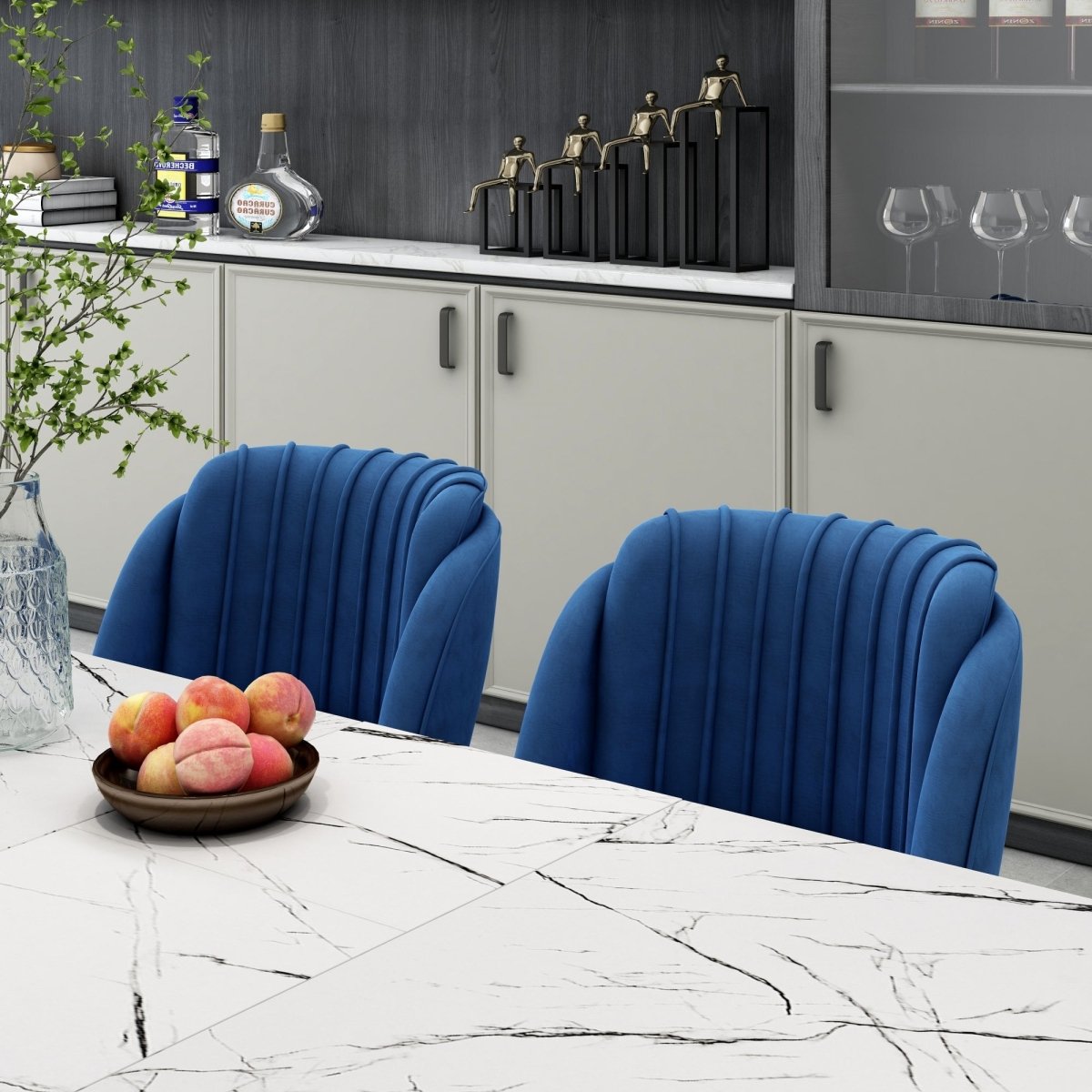 Milano velvet dining chair - Joe’s Haven