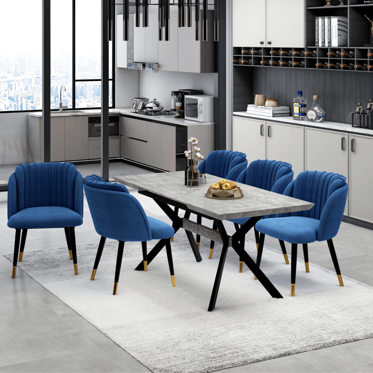 Milano velvet dining chair - Joe’s Haven