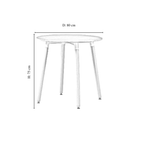 Jamie Lorenzo Halo Round Dining Set of 2 - Joe’s Haven