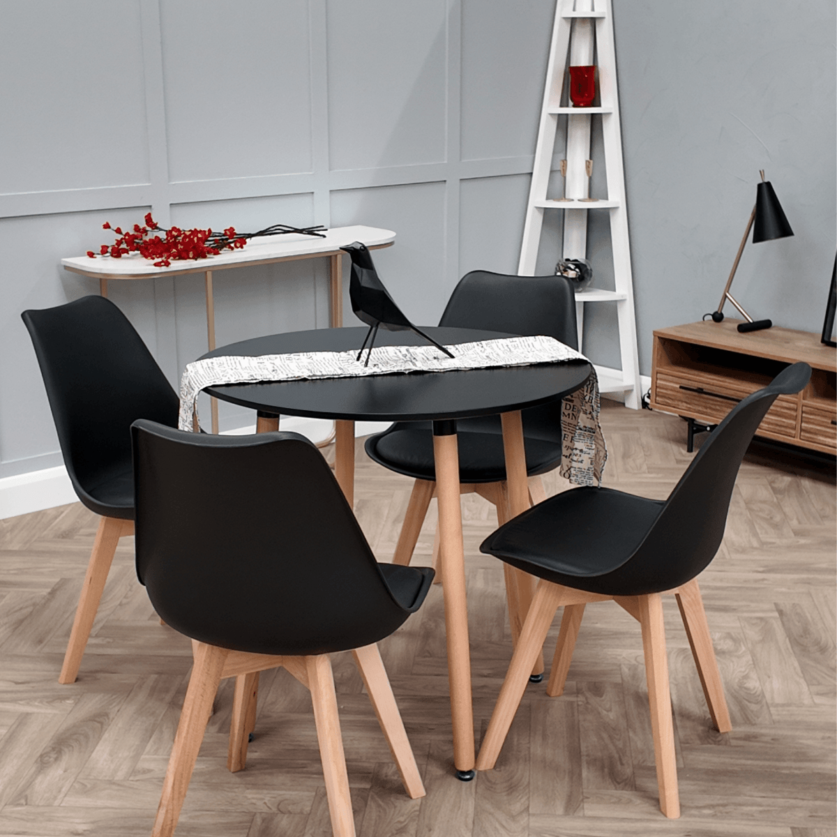 Jamie Lorenzo Dining Chairs Set of 4 & 6 - Joe’s Haven