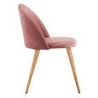 Lucia Velvet Dining Chair Set of 2 - Joe’s Haven