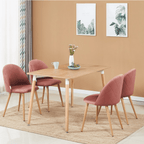 Lucia Velvet Dining Chair Or Dressing Table Chair - Joe’s Haven