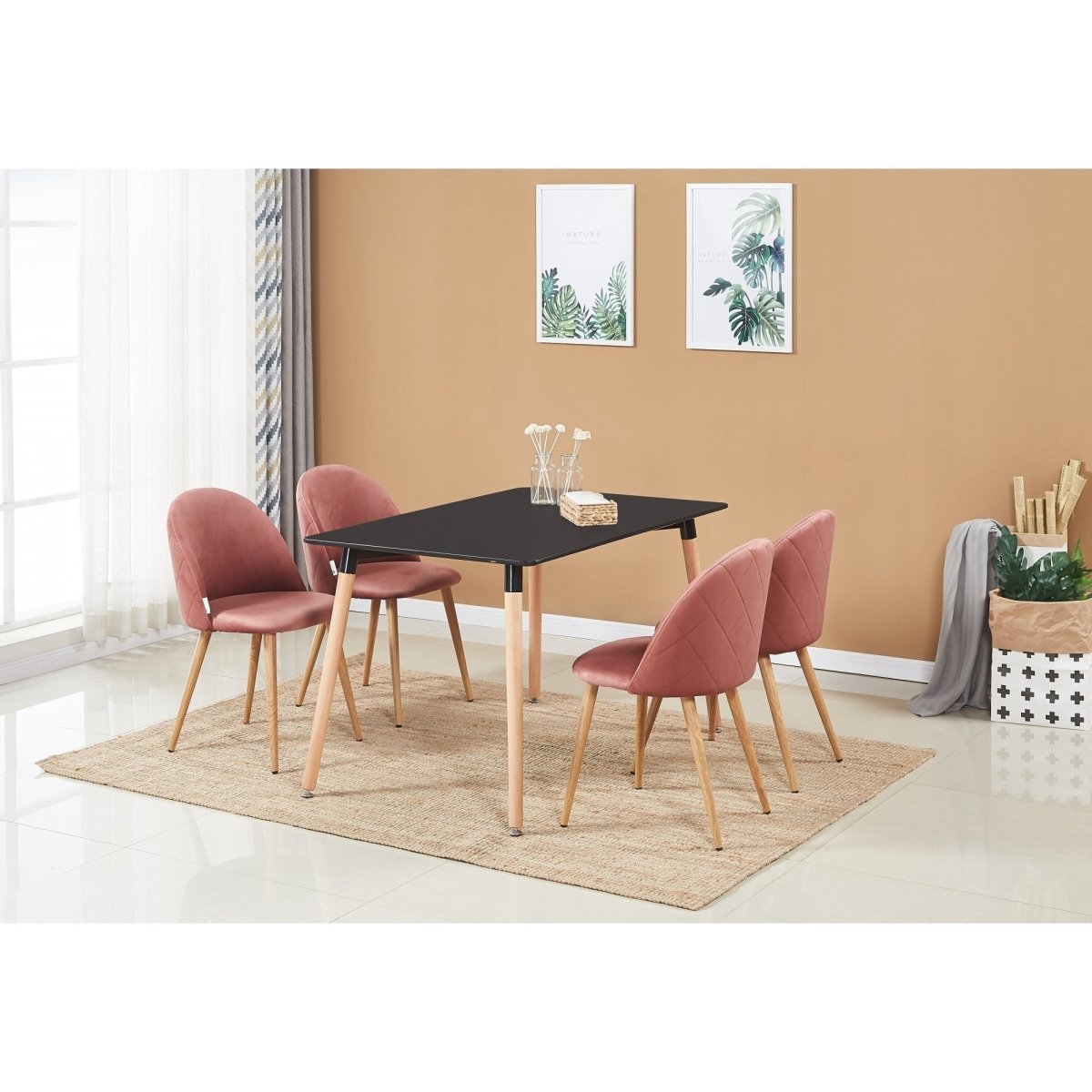 Lucia Velvet Dining Chair Or Dressing Table Chair - Joe’s Haven