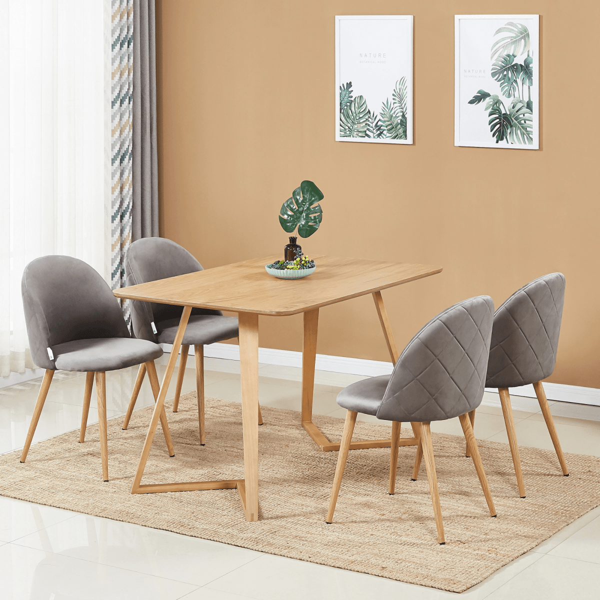 Lucia Velvet Dining Chair Or Dressing Table Chair - Joe’s Haven