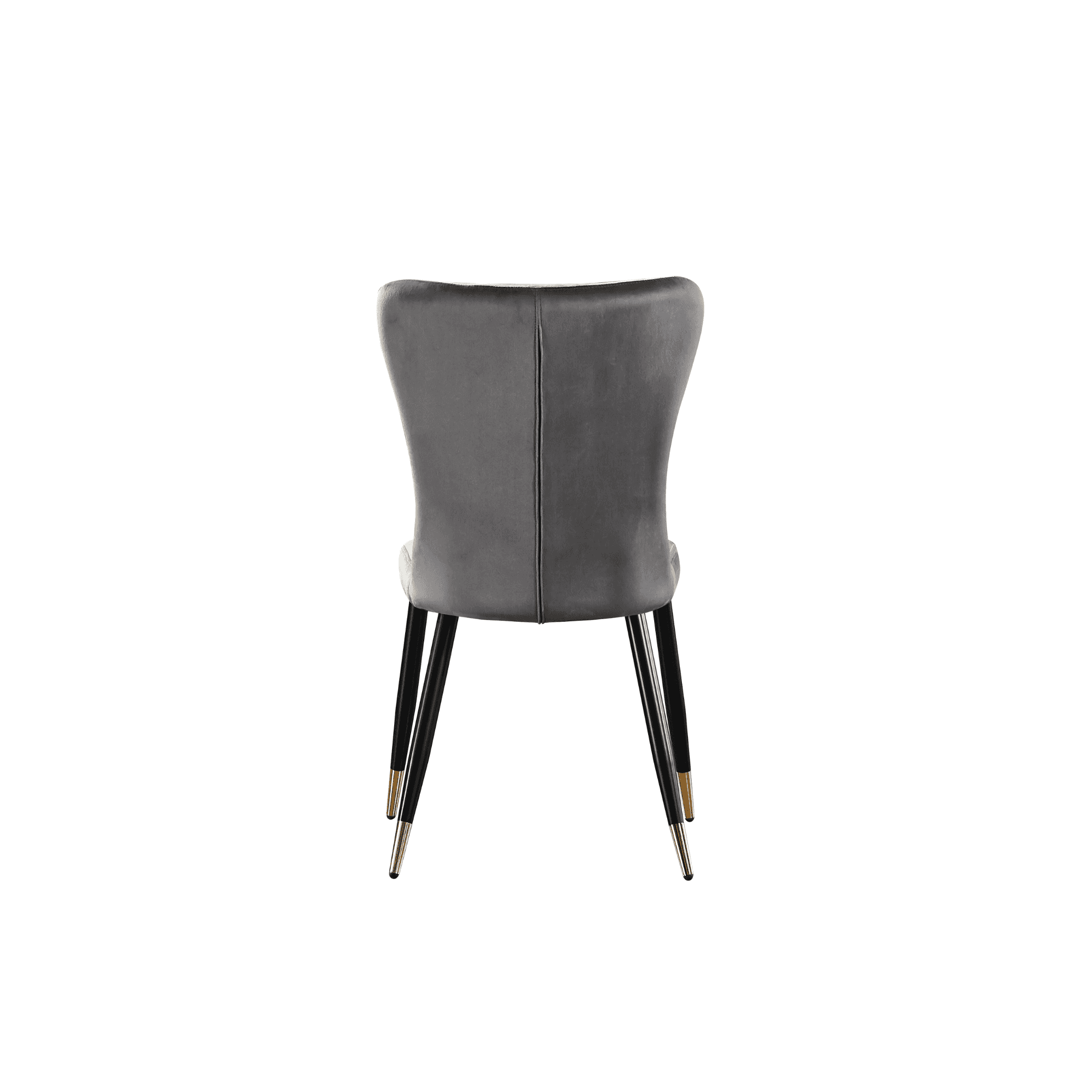 New York LUX Velvet Dining Chair with Metal Legs - Scandinavian Inspired - Joe’s Haven