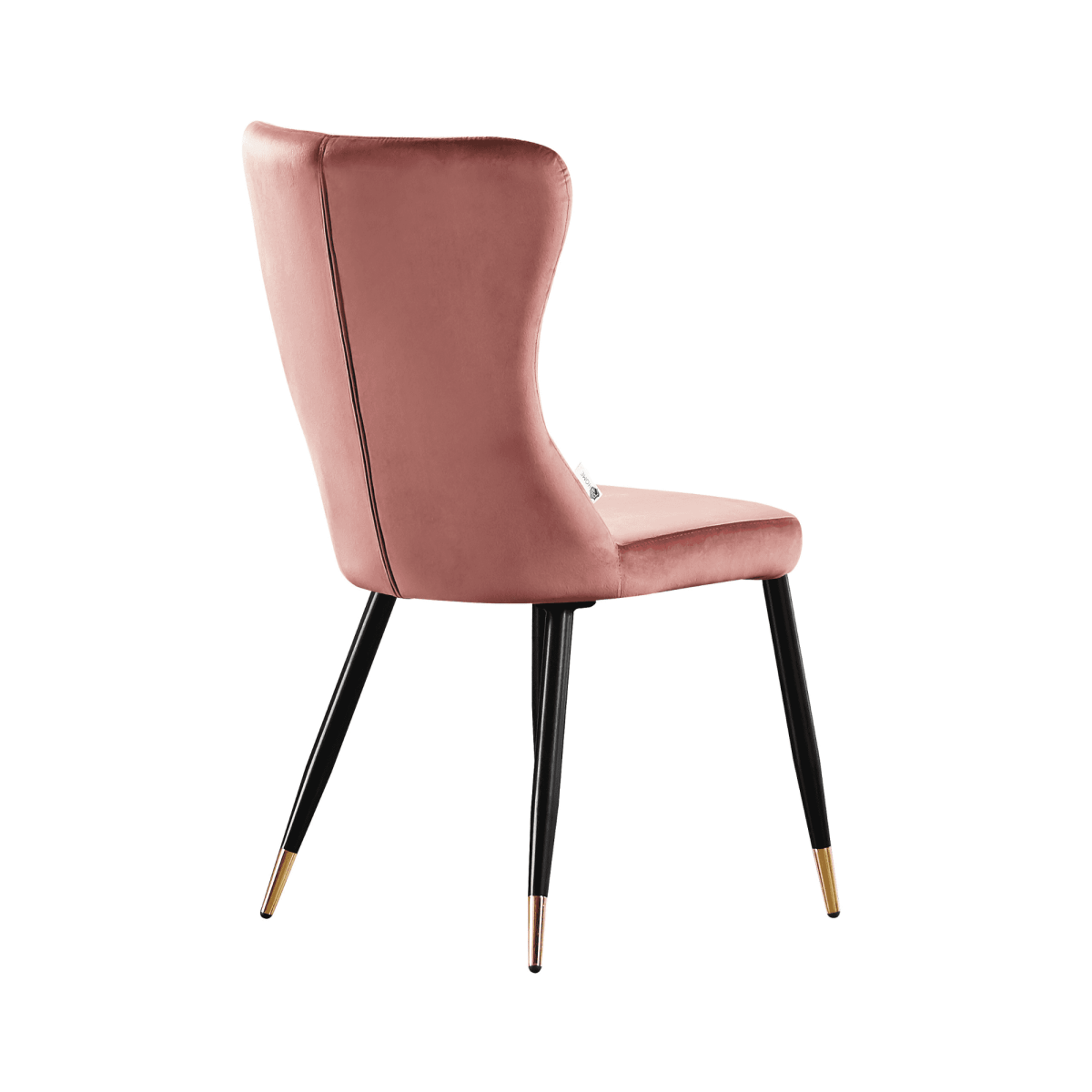 New York LUX Velvet Dining Chair with Metal Legs - Scandinavian Inspired - Joe’s Haven