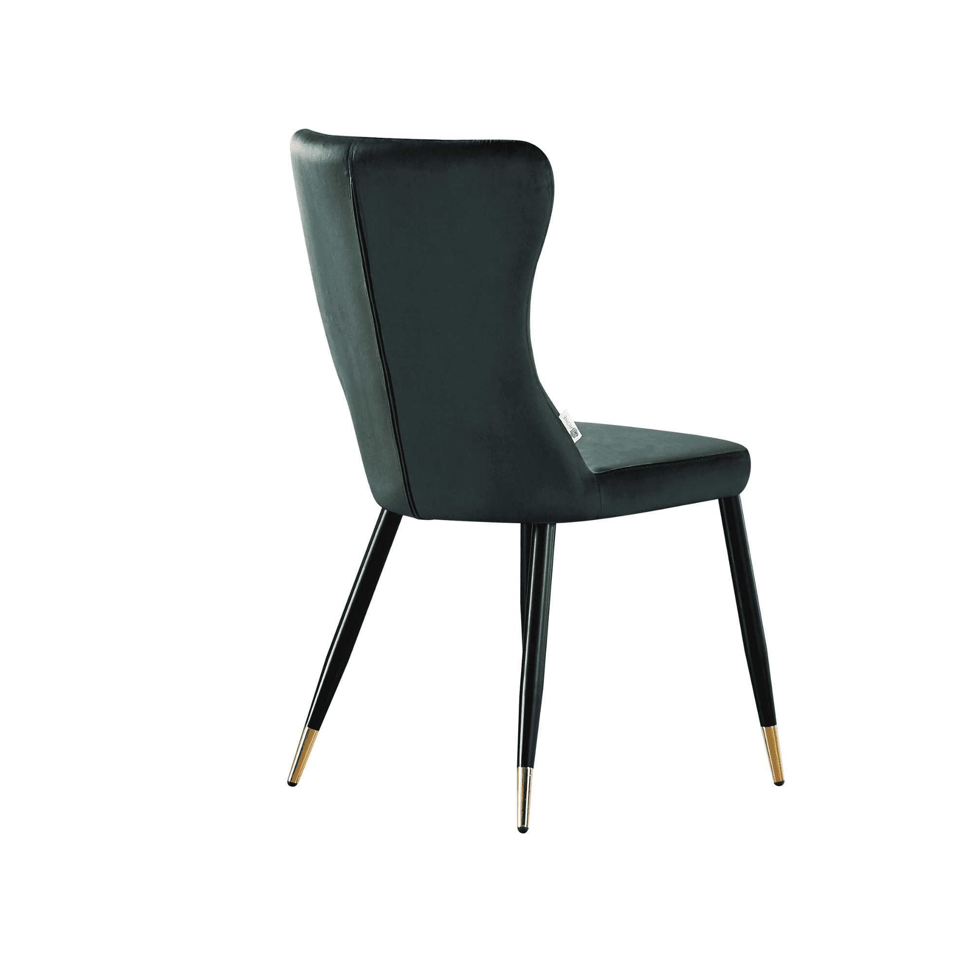 New York LUX Velvet Dining Chair with Metal Legs - Scandinavian Inspired - Joe’s Haven