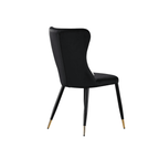 New York LUX Velvet Dining Chair with Metal Legs - Scandinavian Inspired - Joe’s Haven