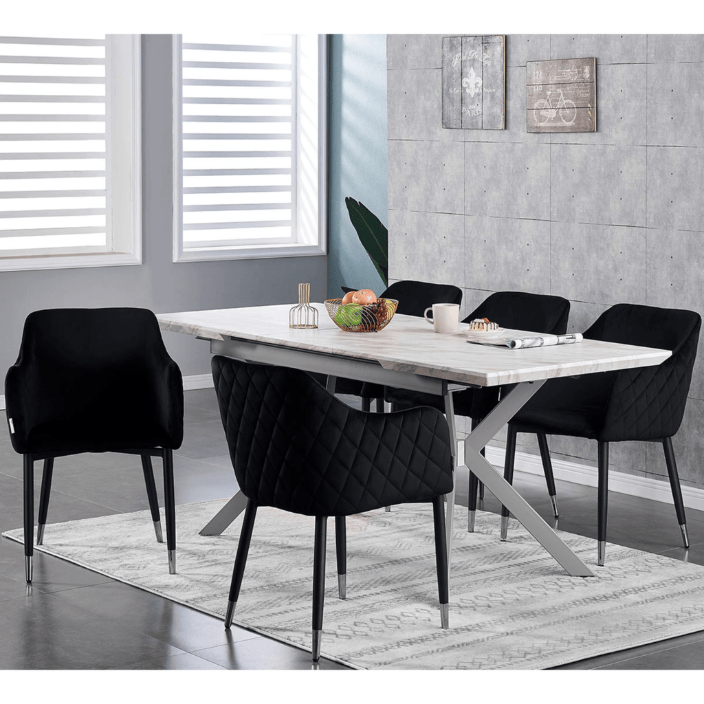 Verona LUX velvet dining chair - Joe’s Haven