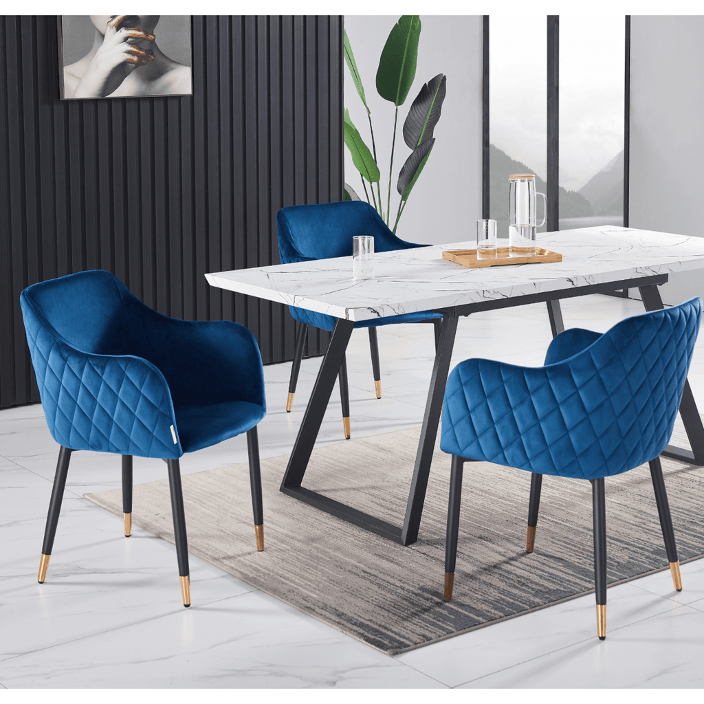 Verona LUX velvet dining chair - Joe’s Haven