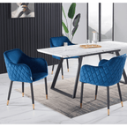 Verona LUX velvet dining chair - Joe’s Haven