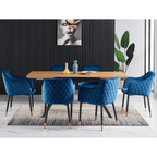 Verona LUX velvet dining chair - Joe’s Haven