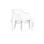 Verona LUX velvet dining chair - Joe’s Haven